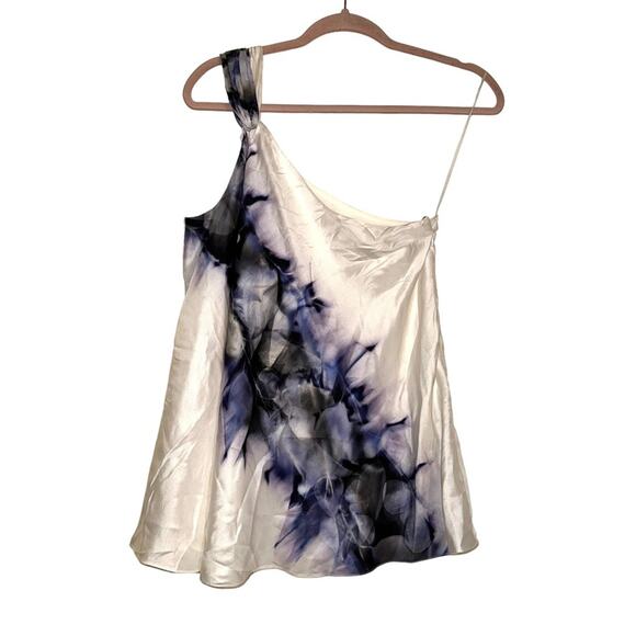 NWOT Banana Republic X Piece & Co Limited Edition One Shoulder Abstract Top 4 - Picture 1 of 7